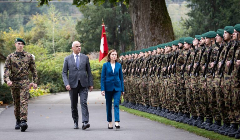 FOTO/ Maia Sandu, întrevedere cu președintele Elveției: „Partenerii elvețieni ne sprijină în lupta cu corupția”