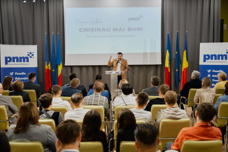 Candidatul Partidului Național Moldovenesc în Capitală și-a prezentat programul electoral