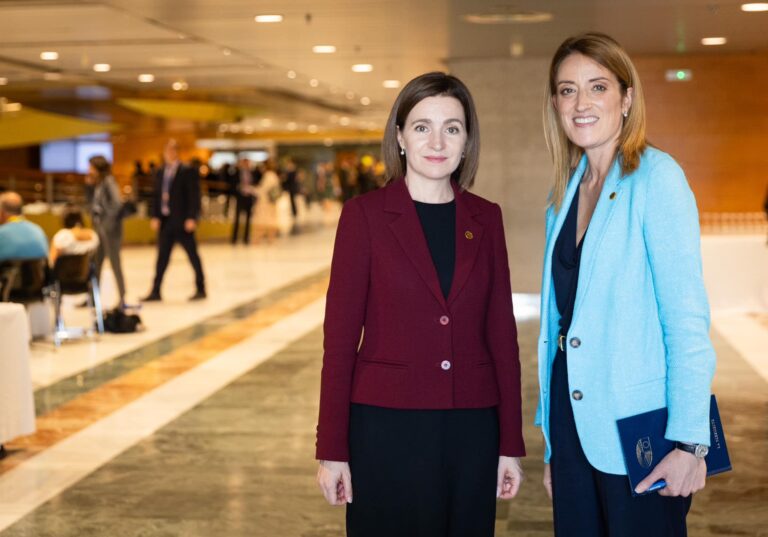 Maia Sandu, noi întâlniri cu liderii europeni