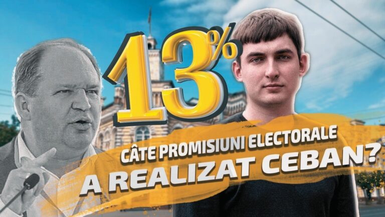 VIDEO/Expert: Ion Ceban a realizat total doar 13% din promisiunile date în 2019