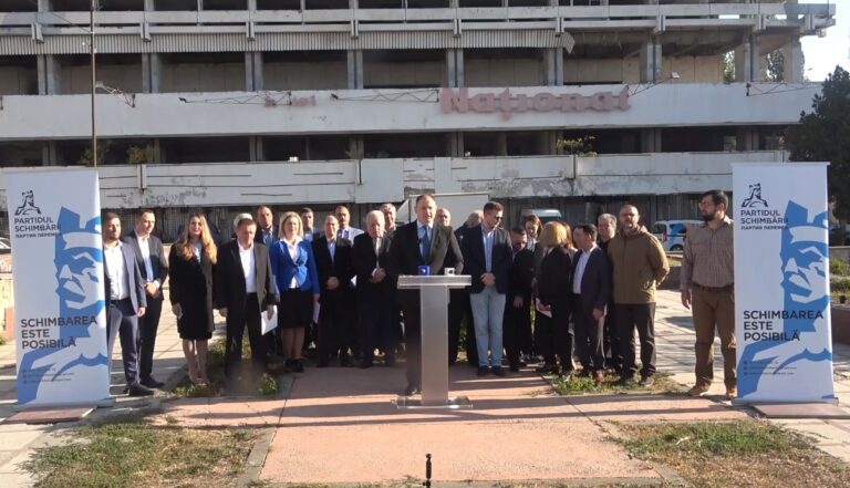 Partidul Schimbării s-a lansat în campania electorală. Gligor: „Avem nevoie de o victorie fermă în lupta cu schemele imobiliare și corupția din Chișinău”