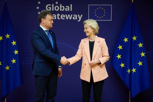 Dorin Recean, întrevedere la Bruxelles cu Ursula von der Leyen: Asistența financiară acordată țării noastre va dinamiza procesul de integrare europeană