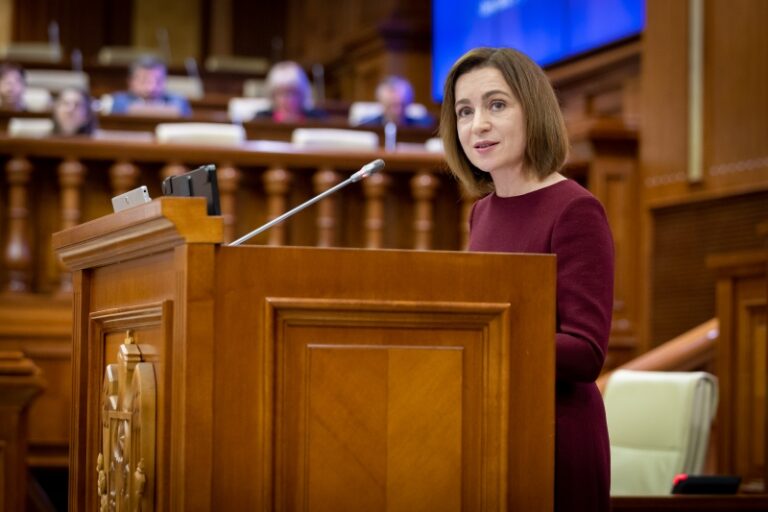 Maia Sandu, despre dosarul șefului Direcției juridice a Parlamentului: Trebuie să ne asigurăm că trădarea de patrie este sancționată dur