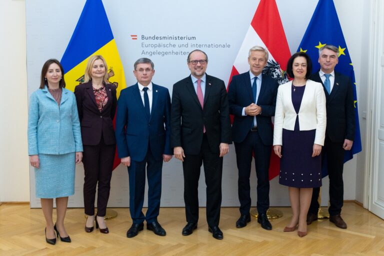 Recomandările UE pentru Moldova, discutate de Igor Grosu cu demnitari austrieci
