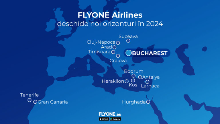 FLYONE Airlines (România) și Christian Tour deschid noi orizonturi în 2024