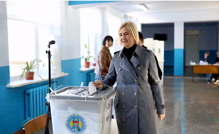 VIDEO/ Irina Vlah: Am votat pentru dezvoltarea continuă a orașului Comrat