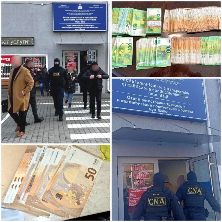 Schemă de corupție la eliberarea permiselor de conducere la Bălți: Cinci persoane, plasate în arest preventiv