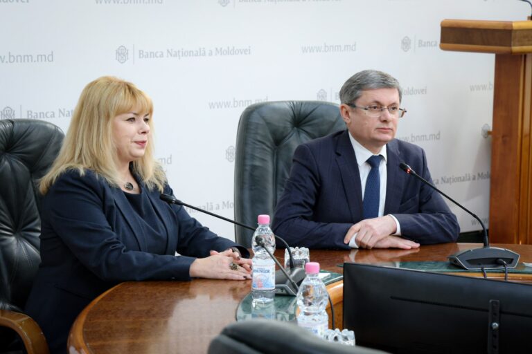 Noua șefă a BNM, prezentată echipei. Igor Grosu: „Avem așteptări mari”