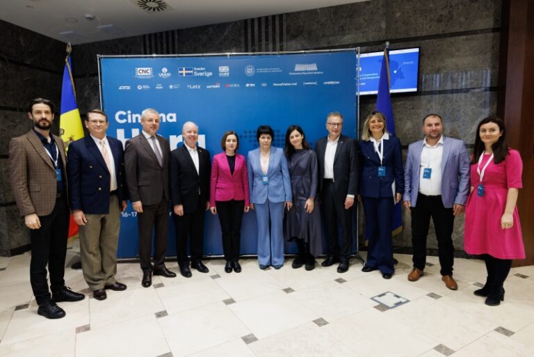Maia Sandu îndeamnă regizorii să realizeze producții despre războiul din Ucraina