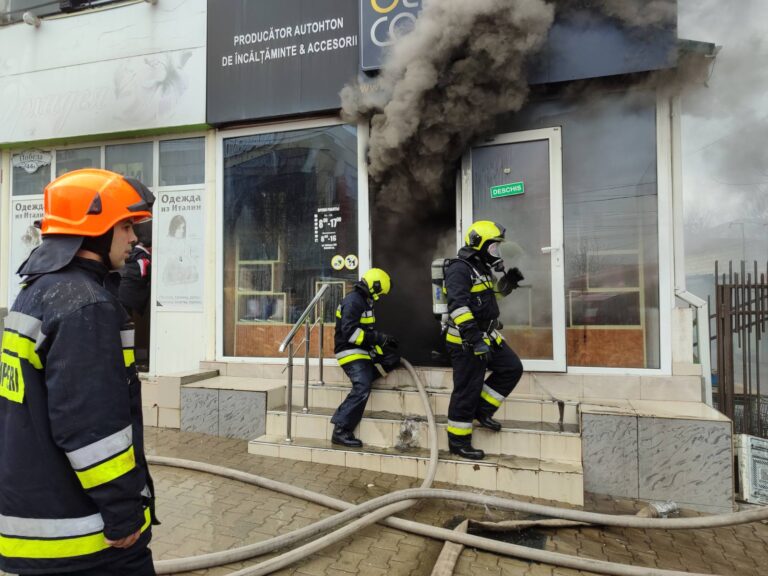 Incendiu grav într-un magazin din orașul Comrat