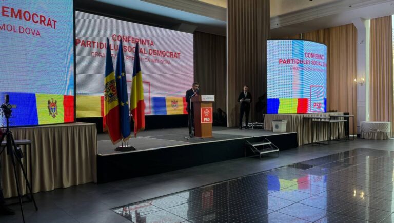 Social-democrații români, reuniți la conferinței organizației PSD din Republica Moldova