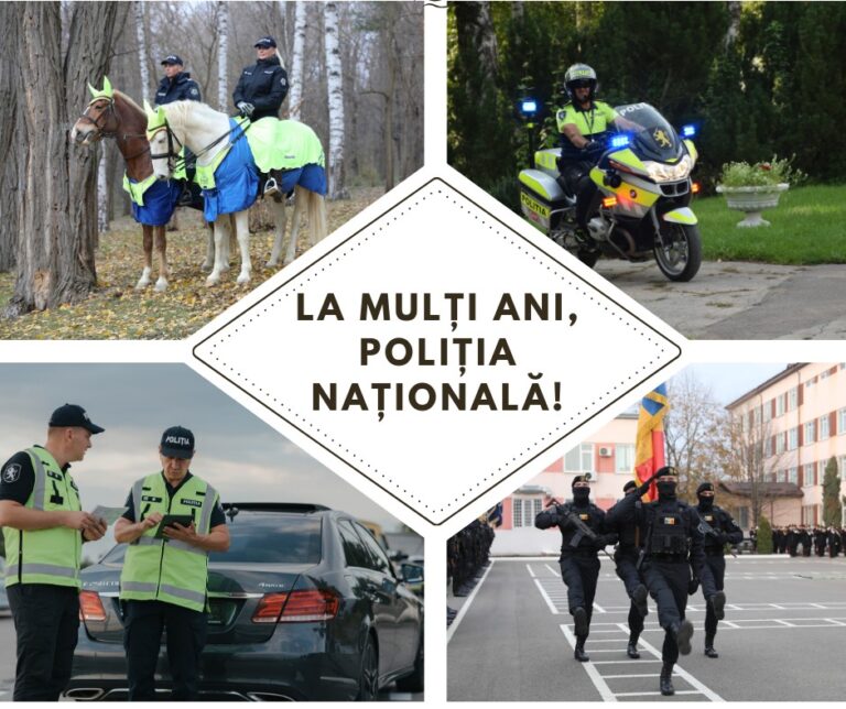 Poliția Națională, la a 33-a aniversare. Adrian Efros: Să aveți putere să răspundeți prompt și eficient în orice situație