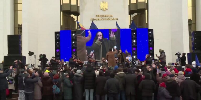 Concertul „Moldova Europeană” din curtea Președinției a costat 500 de mii de lei. Banii i-au dat partenerii externi