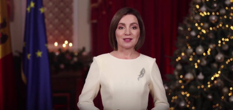 VIDEO/Mesajul de Revelion al președintei Maia Sandu