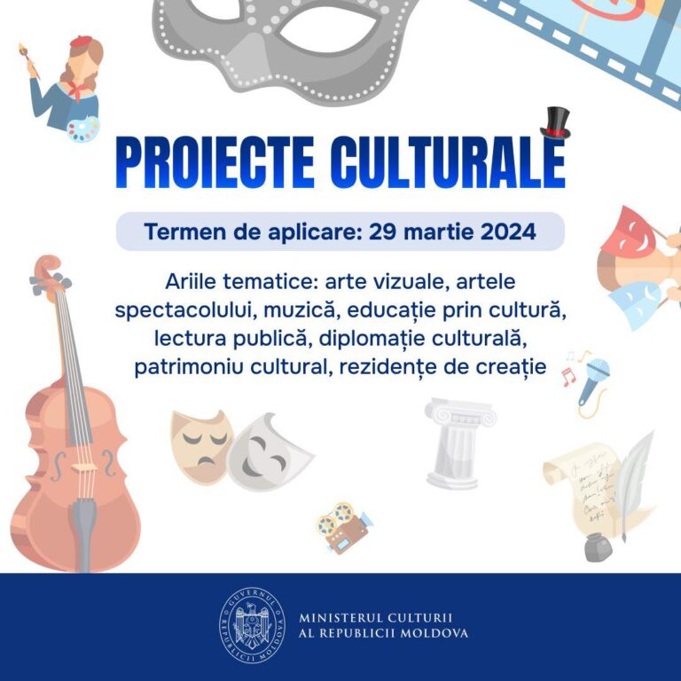 Ministerul Culturii a lansat concursul pentru finanțarea proiectelor culturale propuse de ONG-uri