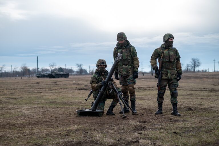 Militarii din România și R. Moldova, instruiri comune în județul Galați