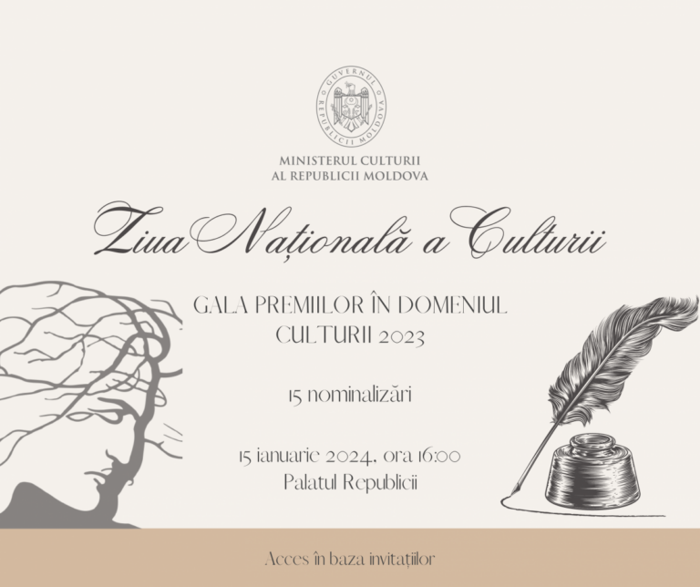 DOC/ Ziua Națională a Culturii: Ce evenimente urmează sa fie organizate