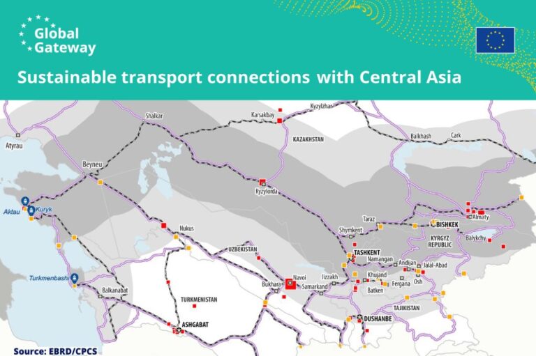 UE își face drum spre Asia Centrală. Bruxelles anunță planuri de miliarde pentru rutele de transport ce evită Rusia