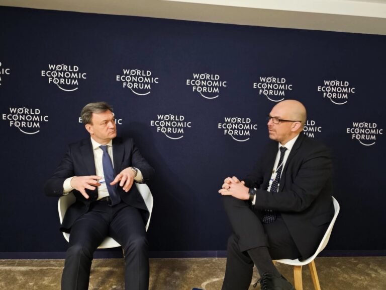 Dorin Recean a prezentat o sinteză video a vizitei sale la Forumul Economic de la Davos