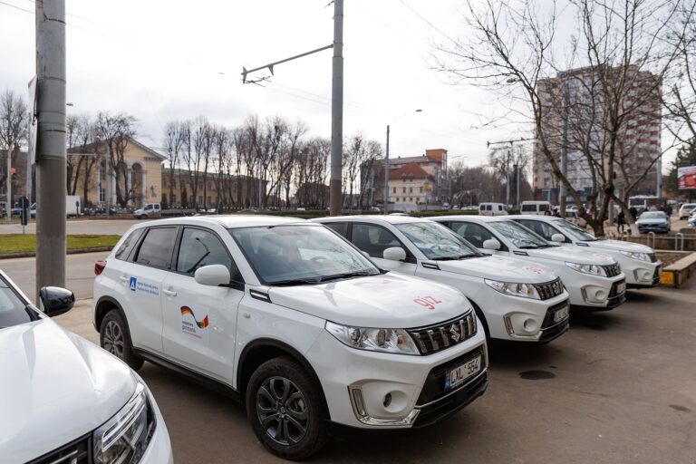 Mașini noi pentru subdiviziunile ANOFM din Edineț, Soroca, Strășeni și Leova