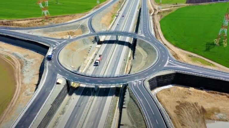 VIDEO/ Cum va arăta cel mai complex nod rutier de mare viteză de pe Autostrada Moldovei, din România