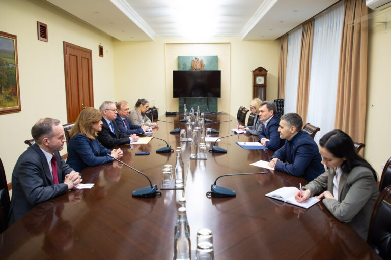 Dorin Recean, discuție cu co-raportorii APCE pentru Moldova: Agenda europeană, principalul subiect abordat