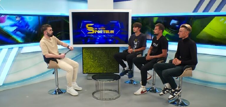 VIDEO/Cozbinov, Snițari și Cazac, viitorul tenisului din R. Moldova