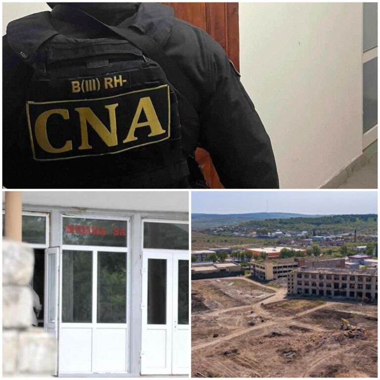 Percheziții CNA într-un dosar de deposedare a activelor statului deținute într-o fabrică de la Bălți