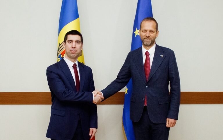 Mihai Popșoi, discuții cu Ambasadorul UE: Vectorul strategic al diplomației moldovenești rămâne integrarea europeană