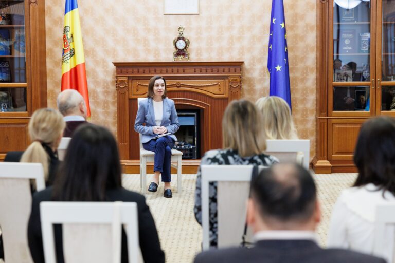 Maia Sandu, pe locul doi la încredere în rândul cetățenilor României