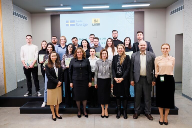 Maia Sandu, aprecieri pentru jurnaliștii care reflectă problemele de mediu