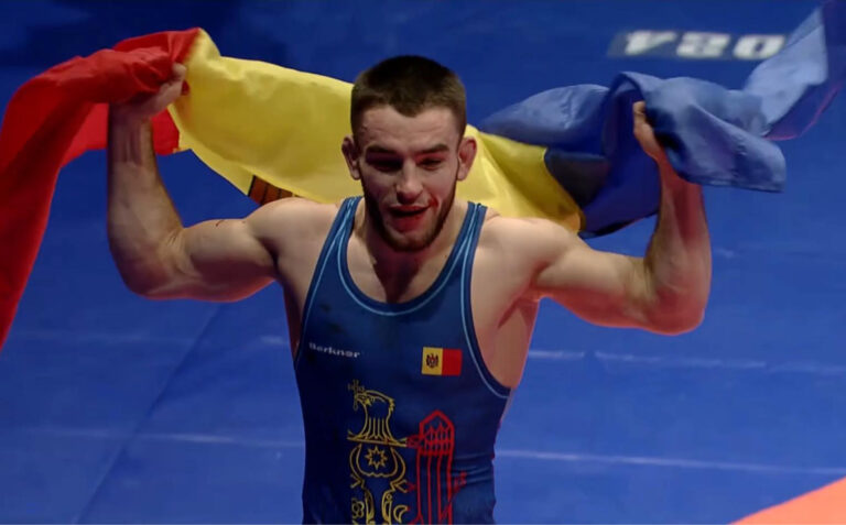 Artiom Deleanu a devenit campion european la lupte greco-romane