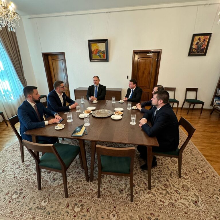 Importanța susținerii vectorului european, discutată de ambasadorul României la o întâlnire cu liderii Blocului politic proeuropean