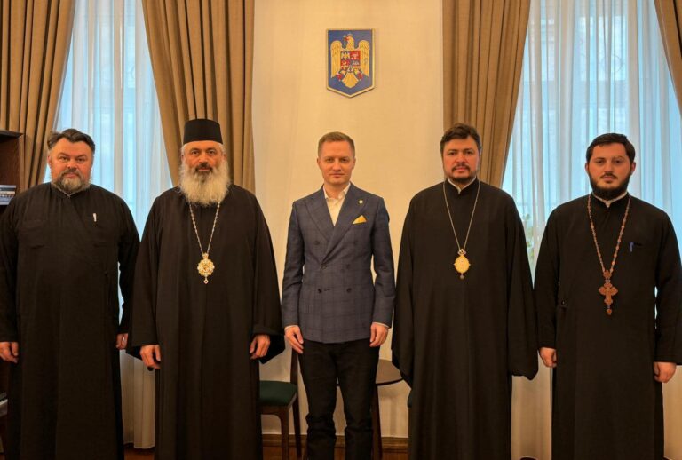 Episcopii Mitropoliei Basarabiei, întrevedere cu Adrian Dupu