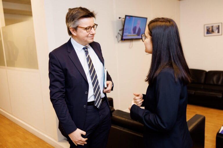 Cristina Gherasimov, întrevedere cu omologul ei de la Paris, Emmanuel Puisais-Jauvin