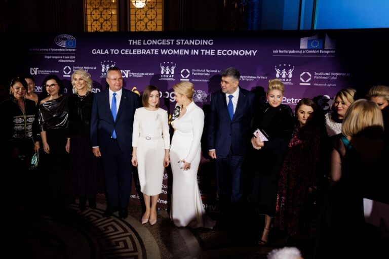 Maia Sandu, la Gala „Women in Economy” de la București: Pe ambele maluri ale Prutului avem nevoie de mai multe femei care să-și asume rolul de lider