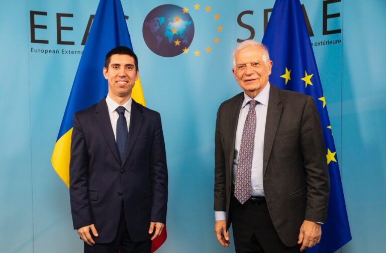 Provocările asupra securității R. Moldova, abordate de ministrul Mihai Popșoi și șeful Diplomației UE, Josep Borrell