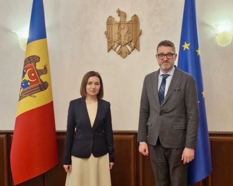 În ajunul vizitei la București, Maia Sandu s-a întâlnit cu ambasadorul României