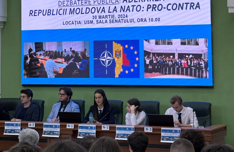 TINERII, DESPRE ADERAREA MOLDOVEI LA NATO / video