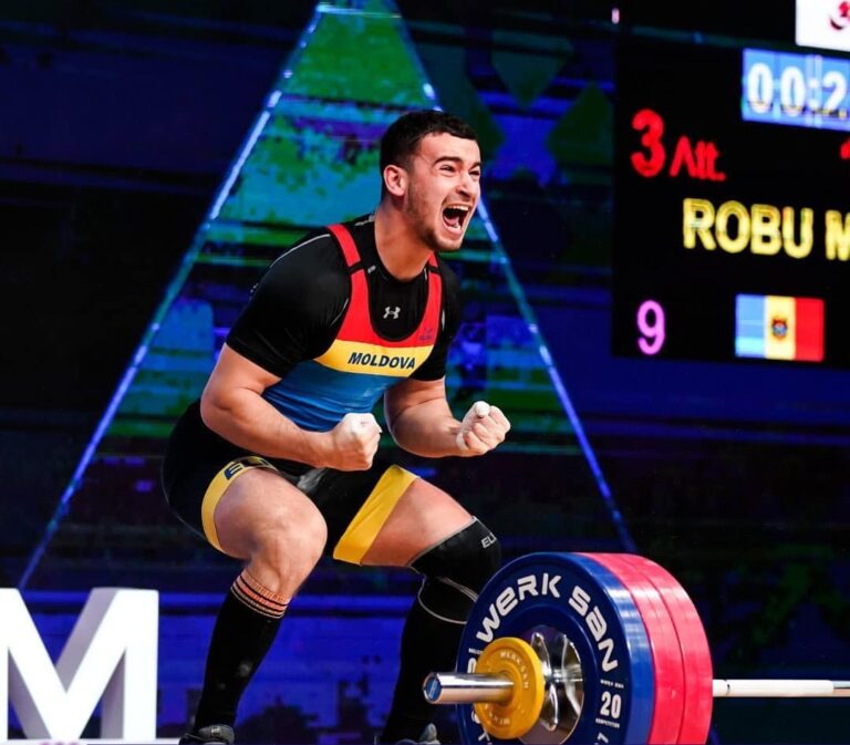 Halterofilul Marin Robu, cel de-al 10-lea sportiv moldovean calificat la JO de la Paris