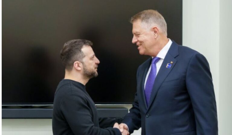 Klaus Iohannis, întâlnire cu liderul de la Kiev, Volodimir Zelenski