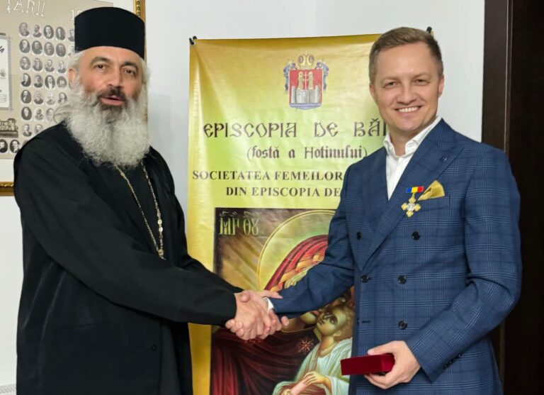 Adrian Dupu a avut o întâlnire cu episcopul de Bălți al Mitropoliei Basarabiei