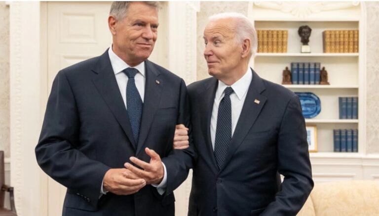 Președintele României, la întrevedere cu Joe Biden: Analizăm trimiterea unui sistem Patriot către Ucraina