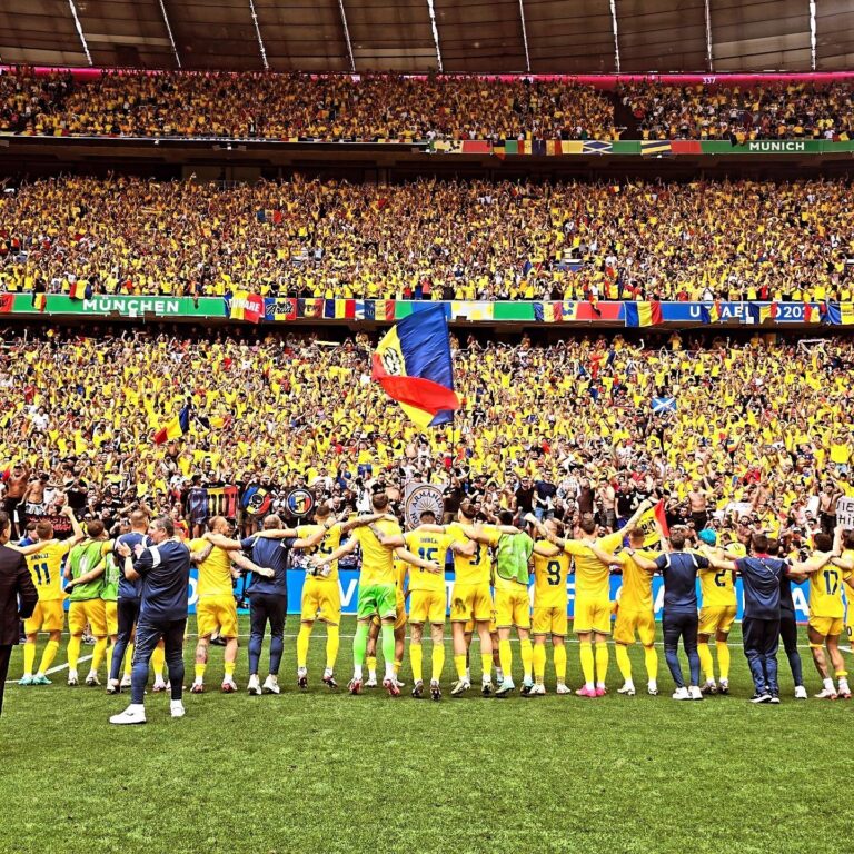 Meci istoric! România a învins Ucraina cu 3-0 la EURO 2024: Mesajul lui Klaus Iohannis