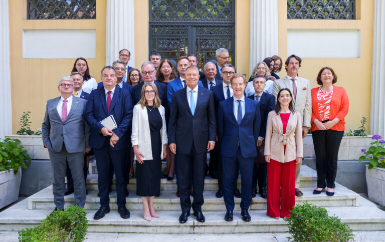Parcursul european al R. Moldova, abordat de Klaus Iohannis la o întrevedere cu ambasadorii statelor UE de la București