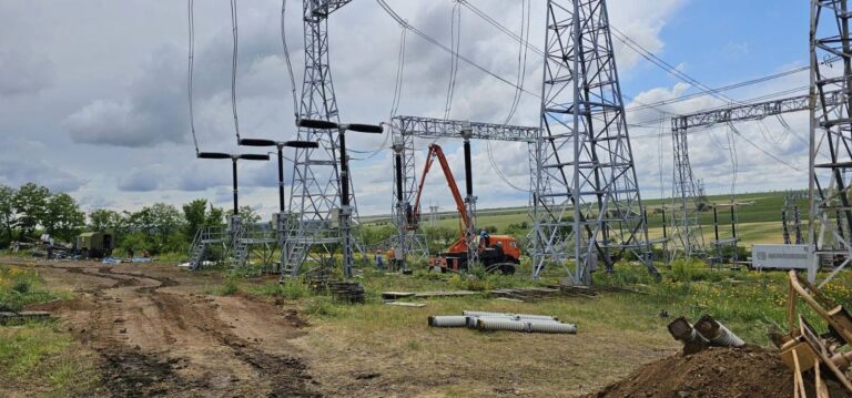 S-a încheiat prima etapă de reconstrucție a Stației Electrice de la Vulcănești