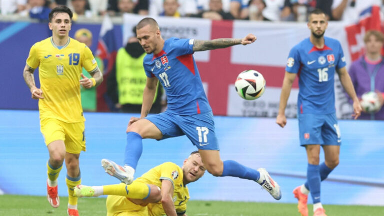 EURO 2024: Ucraina a învins Slovacia și urcă pe locul 2 în grupă, după România
