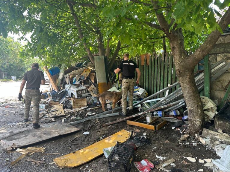 Proprietarul unui imobil din Capitală și-a creat un spațiu de gunoi neautorizat și chiar a amenințat că l-a minat