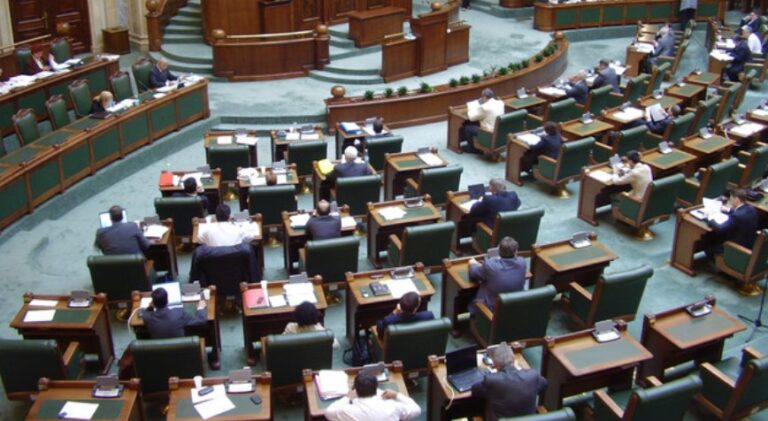 Deputați de la Chișinău, la ședința solemnă dedicată celor 160 de ani de la înființarea Senatului României