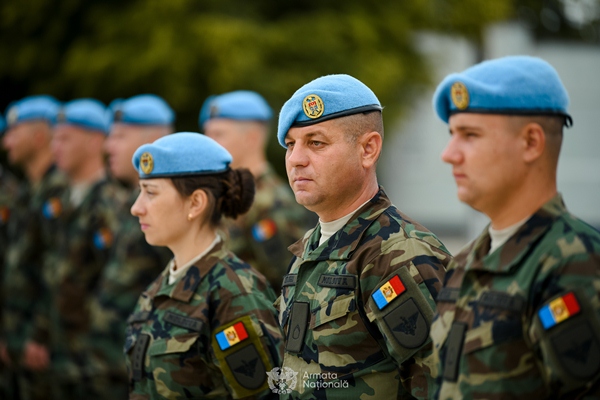 Moldova trimite al 21-lea contingent de militari în Kosovo